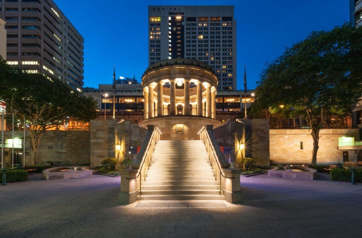 Anzac Square Stage 4, Landscape & Building Works Kane Constructions