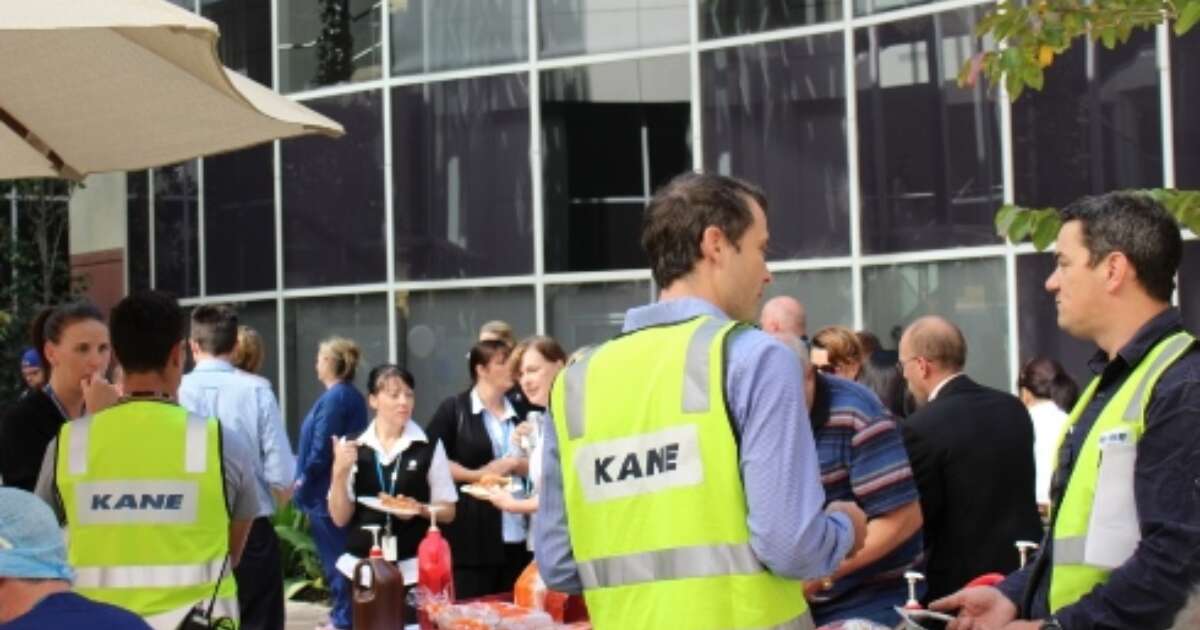 Topping out at Epworth Richmond Kane Constructions