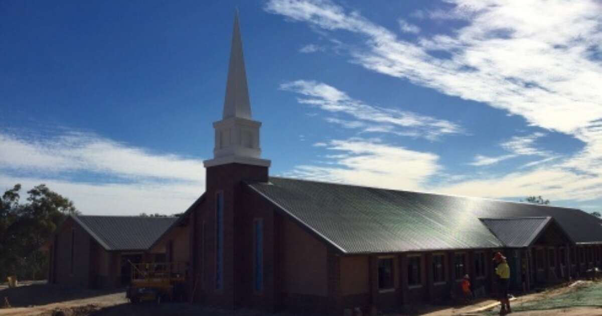 High and Mighty.. LDS Augustine Heights nears Completion Kane